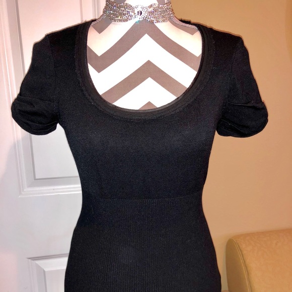 Inc International High Ribbed Waist Knit Top - Picture 2 of 5